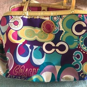 Coach Poppy POP C glam multi color